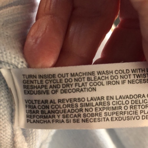 Debbie Morgan Embellished Blue Moon Scoop Neck Long Sleeve Sweater S/M NWT - Picture 13 of 13